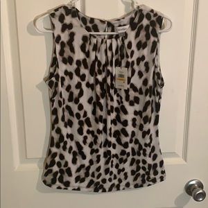 Calvin Klein print blouse